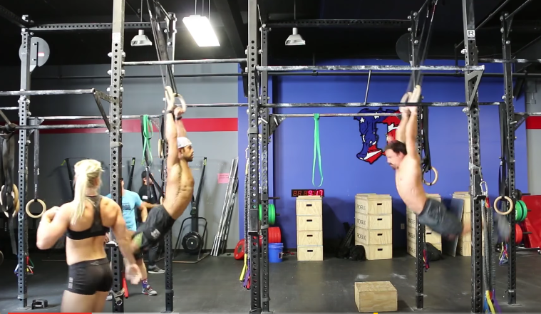 Rich Froning [Rogue Team Black] 10 Minute AMRAP Muscle ups