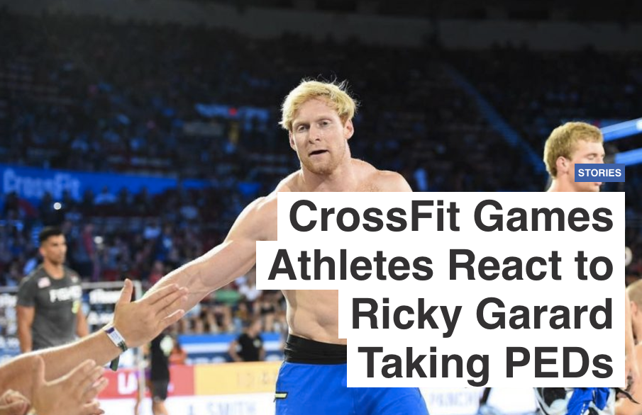 CrossFit Games Athletes React to Ricky Garard Taking PEDs